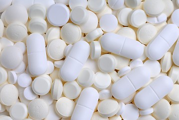 Image showing Pills Macro