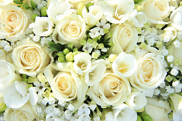 Image showing White wedding arrangement