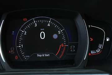 Image showing Digital dashboard