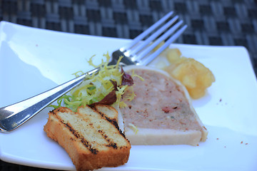 Image showing Pate appetizer