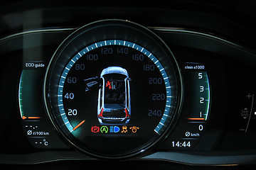 Image showing Digital Dashboard