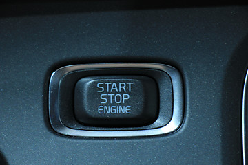 Image showing Start Stop Engine button