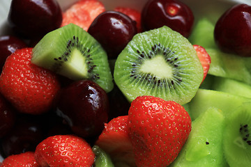 Image showing Fresh fruit salad