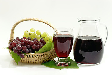 Image showing Red Grape Juice