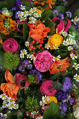 Image showing Mixed spring bouquet