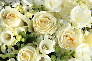 Image showing White wedding arrangement