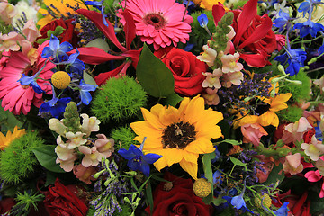 Image showing Colorful bouquet