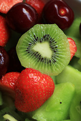 Image showing Fresh fruit salad