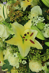 Image showing Tiger Lily wedding arrangement