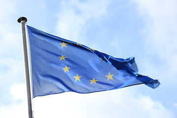 Image showing flag of Europe