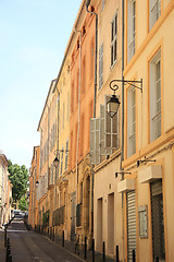 Image showing Street in Aix en Provence