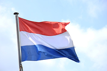 Image showing flag of the Netherlands