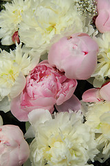 Image showing Peony wedding bouquet