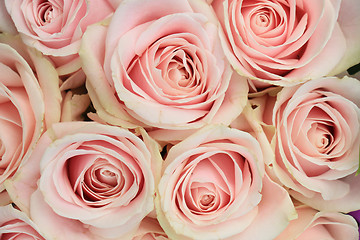 Image showing pink wedding arrangement
