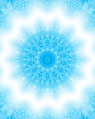 Image showing Abstract blue pattern