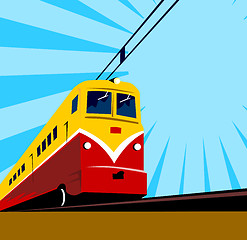 Image showing Electric train