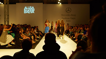 Image showing Fashion show