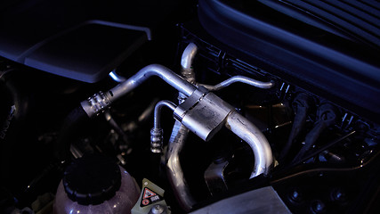 Image showing engine close-up