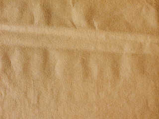 Image showing Retro look Brown paper background