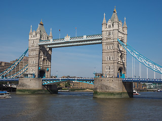 Image showing Tower Bridge in London