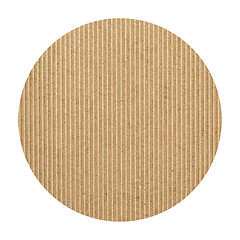Image showing Beermat drink coaster isolated