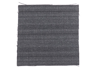 Image showing Black fabric sample