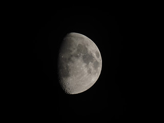 Image showing Gibbous moon