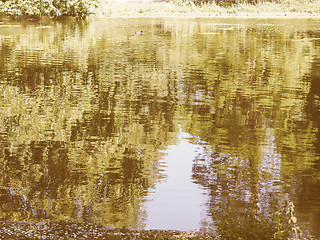 Image showing Retro looking St James Park in London