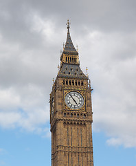 Image showing Big Ben in London