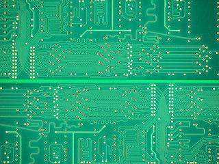 Image showing Printed circuit background