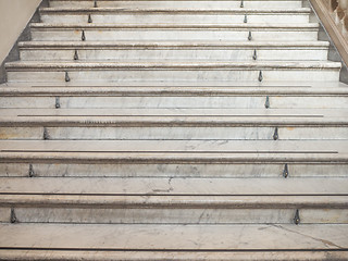 Image showing Stairway steps