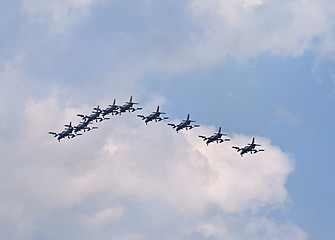 Image showing Air show