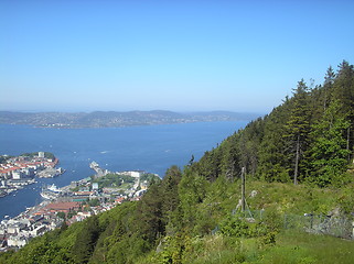 Image showing View of Bergan and Askøy