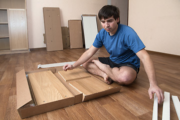 Image showing Assembling furniture