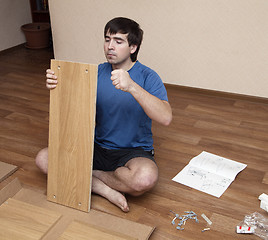 Image showing Assembling furniture