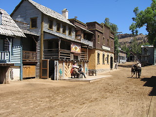 Image showing old city