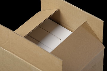 Image showing semi-open package