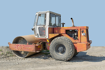 Image showing Road roller