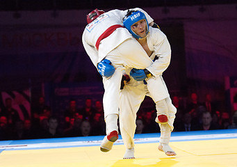 Image showing Makarov V. (Red) vs Mukashev U.