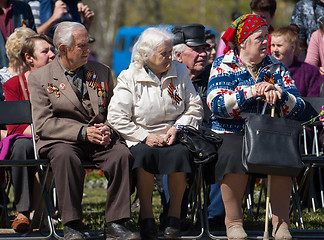 Image showing Honorary guests. Veterans