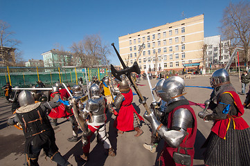 Image showing Medieval tournament