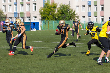 Image showing R. Pukhaev (11) dribble