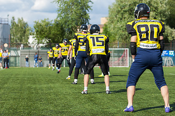 Image showing Raiders team. Nizhny Novgorod city. Russia