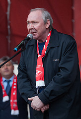 Image showing Oleg Romantsev, coach of Spartak team