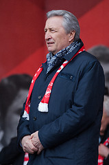 Image showing Legendary hockey player Alexander Yakushev