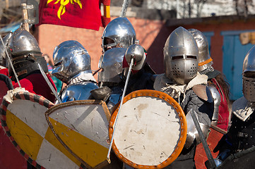 Image showing Medieval squad