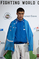 Image showing Shakboz Tursunov, gold medalist