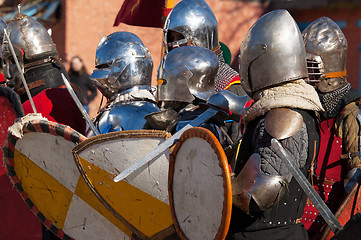 Image showing Medieval squad