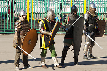 Image showing Medieval squad