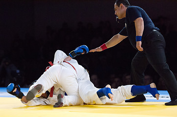 Image showing Olga Safronova (Red) and Roza Iskarenova (Blue)